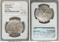 Philip V 8 Reales 1701 L-H XF Details (Chopmarked) NGC, Lima mint, KM24. 31mm. 27.24gm. 

HID09801242017

© 2020 Heritage Auctions | All Rights Re...