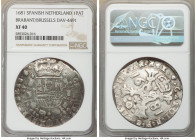 Brabant. Charles II Patagon 1681 XF40 NGC, Brussels mint, KM81.2, Dav-4491. 

HID09801242017

© 2020 Heritage Auctions | All Rights Reserved