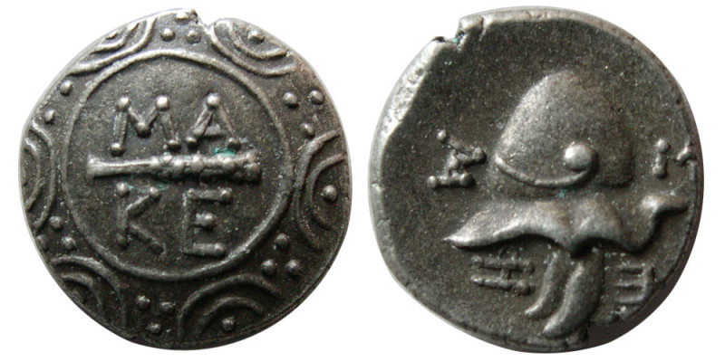 KINGS of MACEDON. Time of Philip V and Perseus. 187-168 BC. AR Tetrobol (2.50 gm...