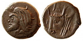TAURIC CHERSONESE, PANTICAPAEUM. 330-310 BC. Æ.