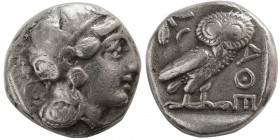 ATTICA, Athens. 440-404 BC. AR Tetradrachm .