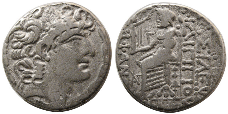 SELEUKID KINGS. Philip Philadelphos. 89-83 BC. AR Tetradrachm (14.16 gm; 26 mm)....