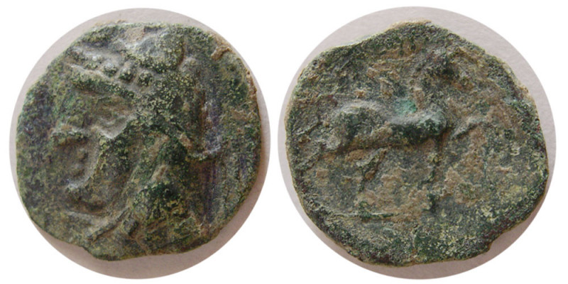 KINGS of PARTHIA. Phriapatius. Ca. 185-170 BC. Æ chalkous (2.08 gm; 15 mm). Mith...