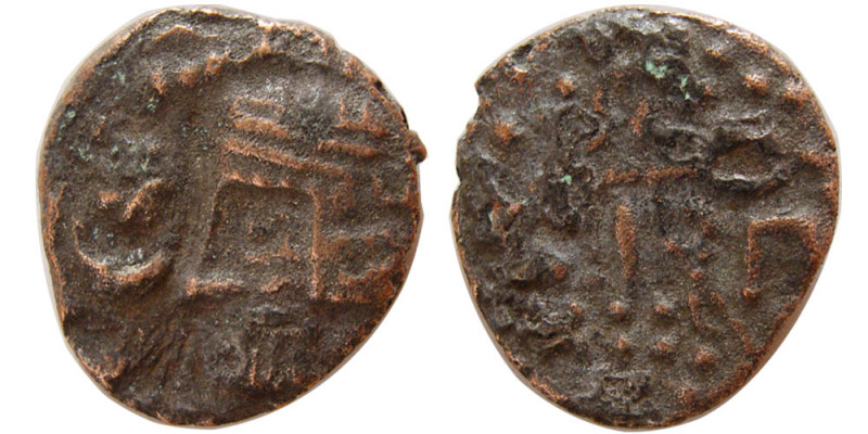 KINGS of PARTHIA. Vologases I. AD. 50-77/78. AR Drachm (3.04 gm; 18 mm). Margian...