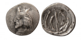 KINGS of PERSIS. Uncertain King II. 1st century AD. AR Diobol.