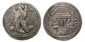 SASANIAN KINGS. Ardashir I. AD. 223/4-240. AR Obol.