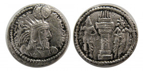 SASANIAN KINGS. Varhran (Bahram) I. AD 273-276. AR Obol