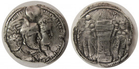 SASANIAN KINGS. Varhran (Bahram) II. AD. 276-293. AR Drachm