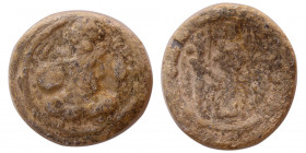 SASANIAN KINGS. Shapur II. (309-379 AD). PB (Lead) Unit. Rare.