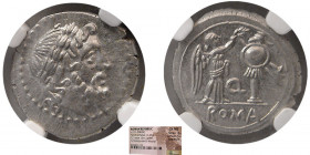 ROMAN REPUBLIC. AR Victoriatus. NGC-Choice MS. Fine Style!