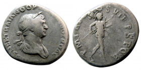 ROMAN EMPIRE. Trajan. AD. 98-117. AR Denarius.