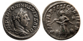 ROMAN EMPIRE. Elagabalus. AD. 218-222. AR Denarius.