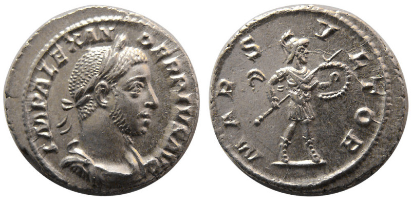 ROMAN EMPIRE. Severus Alexander. AD. 222-235. AR Denarius (2.76 gm; 20 mm). Rome...