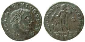 ROMAN EMPIRE. Licinius I. AD. 308-324. Æ Follis. Thessalonica .