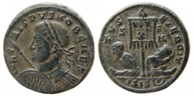 ROMAN EMPIRE. Crispus, as Caesar. AD. 316-326. Æ Nummus.