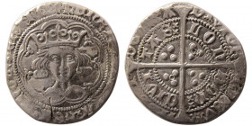 ENGLAND. Henry VI. 1422-1461 AD. AR Groat.