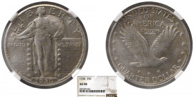 UNITED STATES. 1930. 25 Cents. NGC-AU 58.