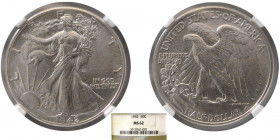 UNITED STATES. 1942. Half Dollar. NGC-MS 62.