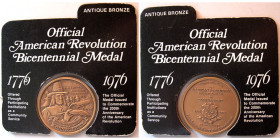 U.S. 1976. American Revolution Bicentenial Bronze Medal.