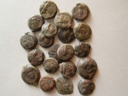 Group Lot of 20 Seleukid Bronzes.