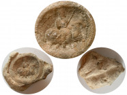 SASANIAN EMPIRE CLAY SEALS; Spahbed Bullae.