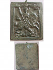 BYZANTINE EMPIRE. Circa 10th-12th. Century AD. Bronze Plaque.