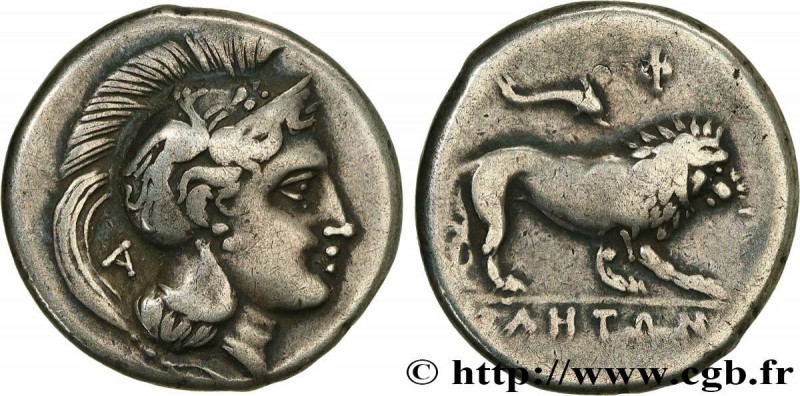 LUCANIA - VELIA
Type : Nomos, statère ou didrachme 
Date : c. 305/304-293/290 AC...