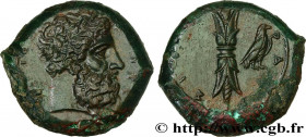 SICILY - SYRACUSE
Type : Hémidrachme 
Date : c. 343 - 339/338 AC. 
Mint name / Town : Syracuse, Sicile 
Metal : copper 
Diameter : 23  mm
Orientation ...