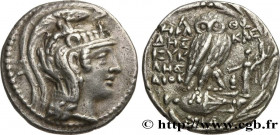 ATTICA - ATHENS
Type : Tétradrachme stéphanophore 
Date : c. 107-106 AC. 
Mint name / Town : Athènes, Attique 
Metal : silver 
Diameter : 28,5  mm
Ori...