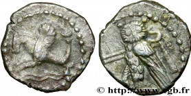 PHOENICIA - TYRE
Type : Seizième de shekel 
Date : c. 425-394 AC. 
Mint name / Town : Tyr, Phénicie 
Metal : silver 
Diameter : 9,5  mm
Orientation di...