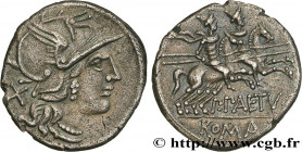 AELIA
Type : Denier 
Date : 138 AC. 
Mint name / Town : Rome 
Metal : silver 
Millesimal fineness : 950  ‰
Diameter : 19,5  mm
Orientation dies : 3  h...