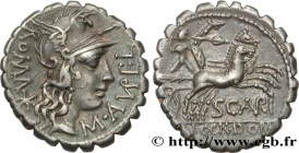 AURELIA
Type : Denier serratus 
Date : 118 AC. 
Mint name / Town : Narbonne 
Metal : silver 
Millesimal fineness : 950  ‰
Diameter : 19  mm
Orientatio...