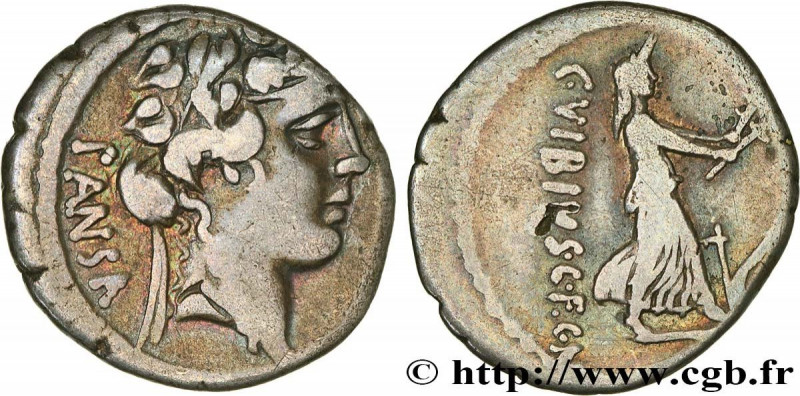VIBIA
Type : Denier 
Date : 90 AC. 
Mint name / Town : Rome 
Metal : silver 
Mil...