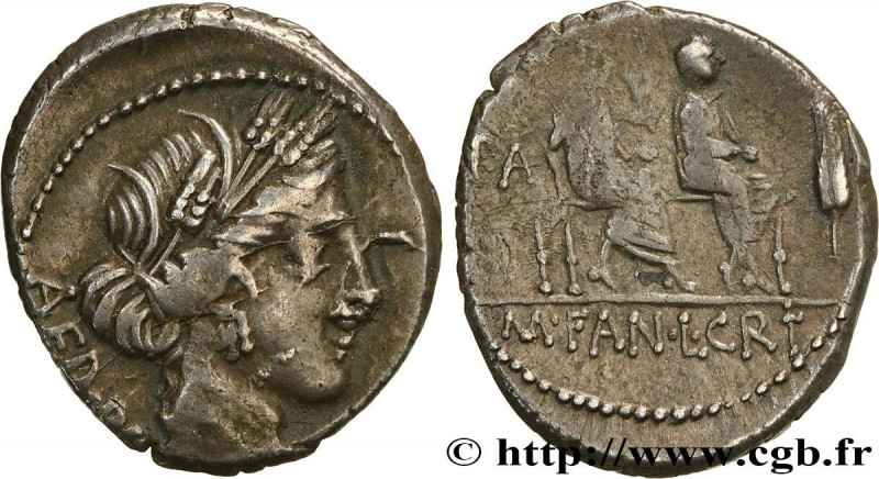CRITONIA
Type : Denier 
Date : 86 AC. 
Mint name / Town : Rome 
Metal : silver 
...