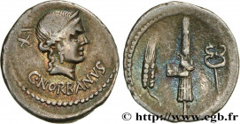 NORBANA
Type : Denier 
Date : 83 AC. 
Mint name / Town : Rome 
Metal : silver 
Millesimal fineness : 950  ‰
Diameter : 19,5  mm
Orientation dies : 1  ...