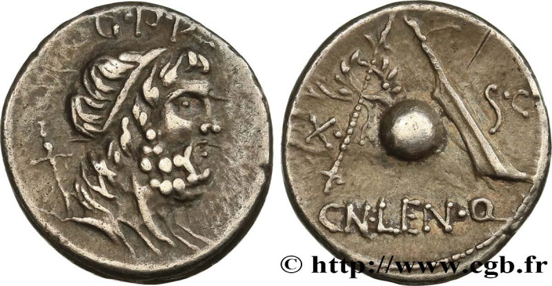 CORNELIA
Type : Denier 
Date : c. 76-75 AC. 
Mint name / Town : Espagne 
Metal :...