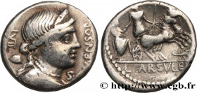FARSULEIA
Type : Denier 
Date : 75 AC. 
Mint name / Town : Rome 
Metal : silver 
Millesimal fineness : 950  ‰
Diameter : 17,5  mm
Orientation dies : 8...