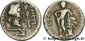 SCIPIO
Type : Denier 
Date : 47-46 AC. 
Mint name / Town : Afrique 
Metal : silver 
Millesimal fineness : 950  ‰
Diameter : 18  mm
Orientation dies : ...