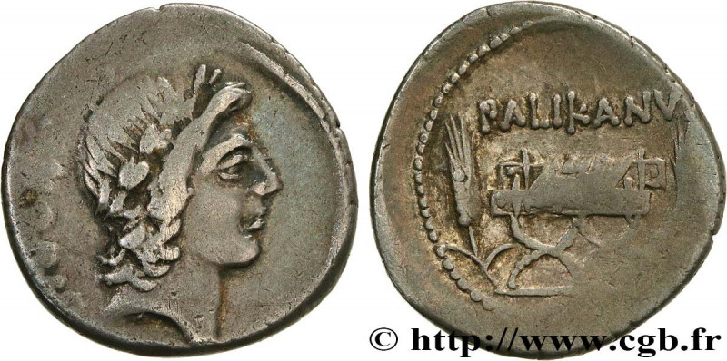 LOLLIA
Type : Denier 
Date : 45 AC. 
Mint name / Town : Rome 
Metal : silver 
Mi...