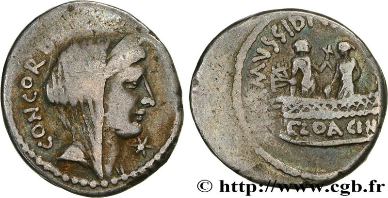MUSSIDIA
Type : Denier 
Date : 42 AC. 
Mint name / Town : Rome 
Metal : silver 
...