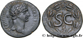 TRAJANUS
Type : As 
Date : 114-116 
Mint name / Town : Antioche, Syrie, Séleucie et Piérie 
Metal : copper 
Diameter : 27  mm
Orientation dies : 1  h....