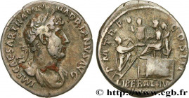 HADRIAN
Type : Denier 
Date : 121 
Mint name / Town : Rome 
Metal : silver 
Millesimal fineness : 850  ‰
Diameter : 18,5  mm
Orientation dies : 6  h.
...