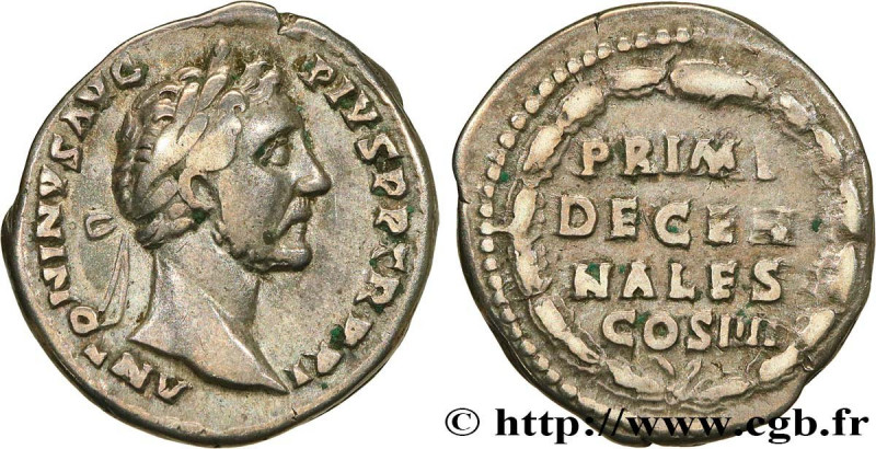 ANTONINUS PIUS
Type : Denier 
Date : 148 
Mint name / Town : Rome 
Metal : silve...