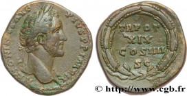 ANTONINUS PIUS
Type : Sesterce 
Date : 155-156 
Mint name / Town : Rome 
Metal : copper 
Diameter : 32  mm
Orientation dies : 12  h.
Weight : 25,16  g...
