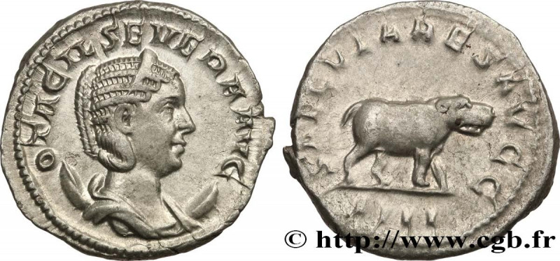 OTACILIA SEVERA
Type : Antoninien 
Date : 248 
Mint name / Town : Rome 
Metal : ...