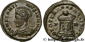 CONSTANTINE II
Type : Centenionalis ou nummus 
Date : 322-323 
Mint name / Town : Londres 
Metal : copper 
Diameter : 19,5  mm
Orientation dies : 6  h...