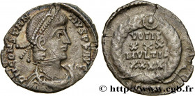 CONSTANTIUS II
Type : Silique 
Date : 360-361 
Mint name / Town : Arles 
Metal : silver 
Millesimal fineness : 900  ‰
Diameter : 16  mm
Orientation di...