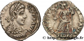 ARCADIUS
Type : Silique 
Date : 394/395-400 
Mint name / Town : Milan 
Metal : silver 
Millesimal fineness : 900  ‰
Diameter : 16,5  mm
Orientation di...