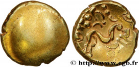 AMBIANI (Area of Amiens)
Type : Statère d'or uniface 
Date : c. 60-50 AC. 
Mint name / Town : Amiens (80) 
Metal : gold 
Diameter : 17  mm
Weight : 6,...