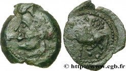 GALLIA - ARVERNI (Area of Clermont-Ferrand)
Type : Bronze ROAC, DT. 3716 et 2613 
Date : Ier siècle avant J.-C. 
Metal : bronze 
Diameter : 17,5  mm
O...